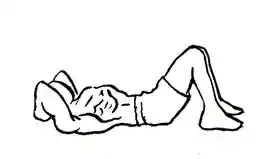 Crunches Übung