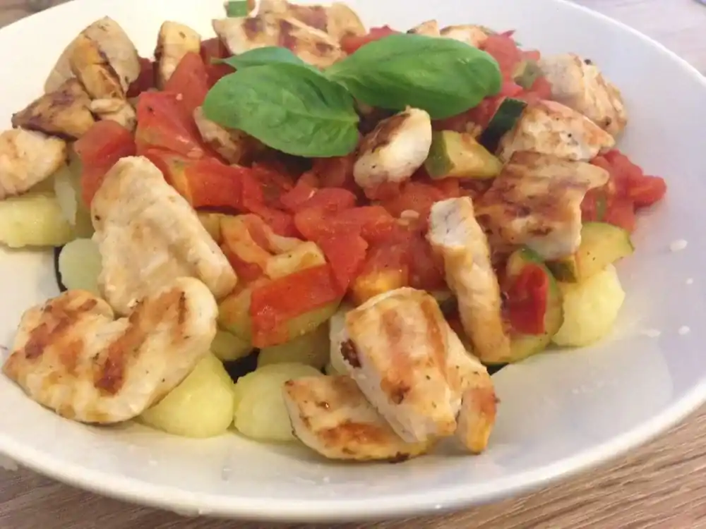 Gnocchi mit Hähnchen